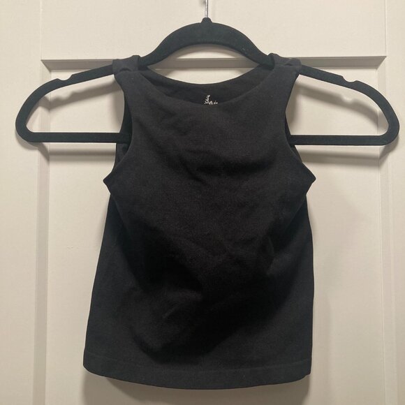 Intimately by Free People Black Crop Tank Size XS / S NWOT - Picture 3 of 3